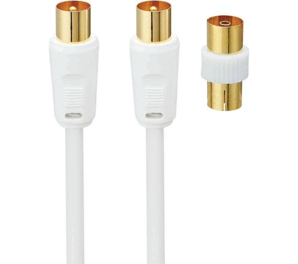 LOGIK L2AERA15 Male Aerial Cable - 2 m - Image 1