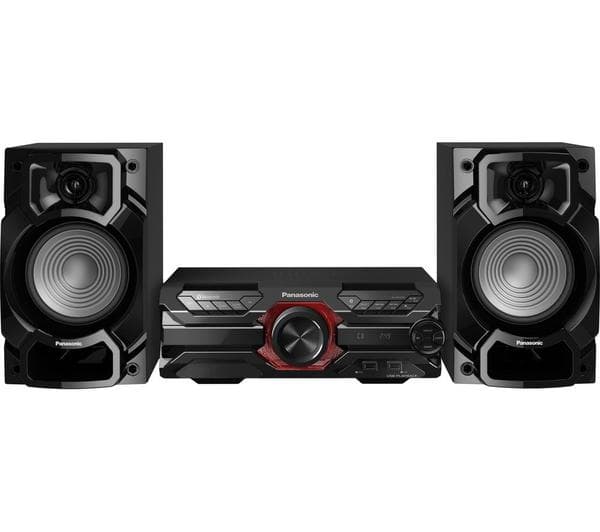 PANASONIC SC-AKX320E-K Bluetooth Megasound Party Hi-Fi System - Black - Image 1