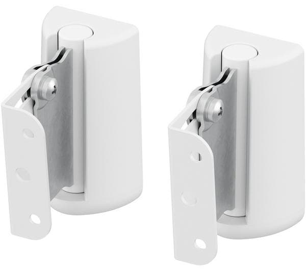 AVF AK55W Wall Mount Tilt & Swivel Speaker Bracket Pair - White - Image 1
