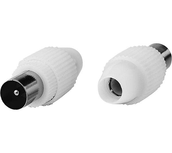 ESSENTIALS CAERPL24 Male Aerial Plug - Pack of 2 - Image 1