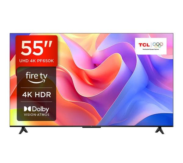 TCL PF650K 55\" LED 4K HDR Smart Fire TV with Freely - 55PF650K - Image 1