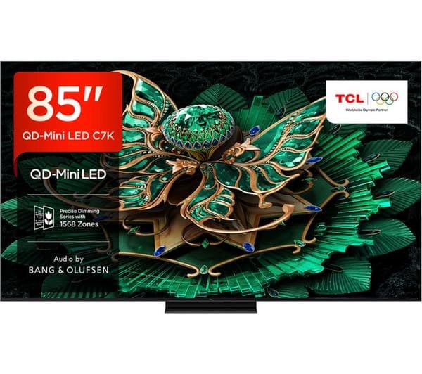 TCL C7K 85\" QD-Mini LED 4K HDR Smart Google TV - 85C7K - Image 1