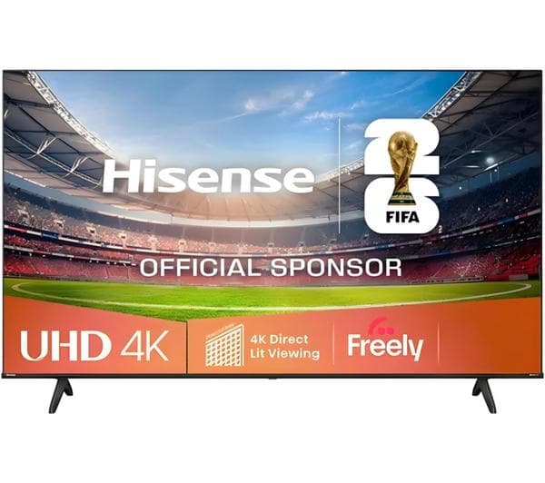 HISENSE A6Q 43\" LED 4K HDR Smart TV with Freely - 43A6QTUK - Image 1