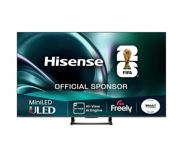 HISENSE U7Q PRO 75\" Mini LED 4K 165Hz Smart AI TV with Freely - 75U7QTUK PRO - Image 1