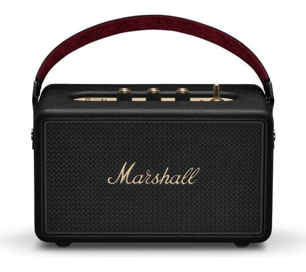 MARSHALL Kilburn III Portable Bluetooth Speaker - Black & Brass - Image 1