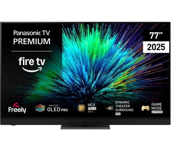 PANASONIC Z90B 77\" OLED 4K HDR Smart Fire TV with Freely - TV-77Z90BEB - Image 1