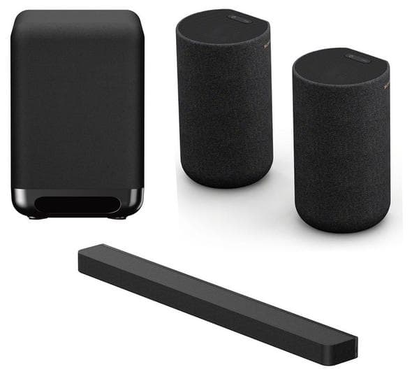 SONY BRAVIA Theatre Bar 8 Sound Bar with Dolby Atmos, Wireless Subwoofer & Wireless Rear Speaker Kit Bundle - Image 1