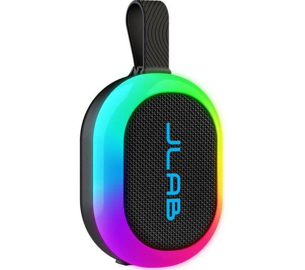 JLAB Pop Party Portable Bluetooth Speaker - Black - Image 1