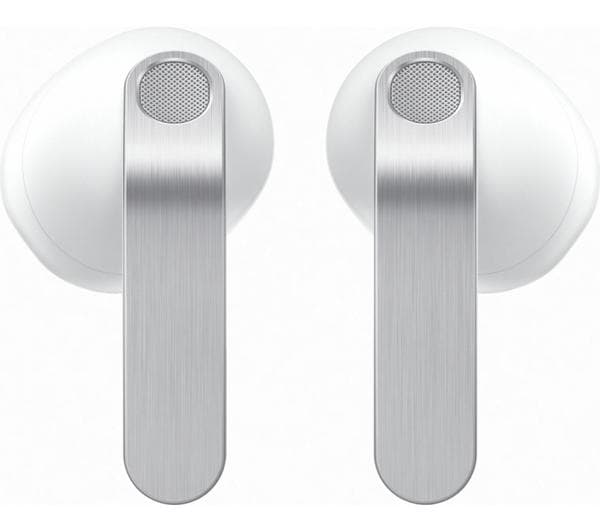 SAMSUNG Galaxy Buds4 Wireless Bluetooth Noise-Cancelling Earbuds - White - Image 1