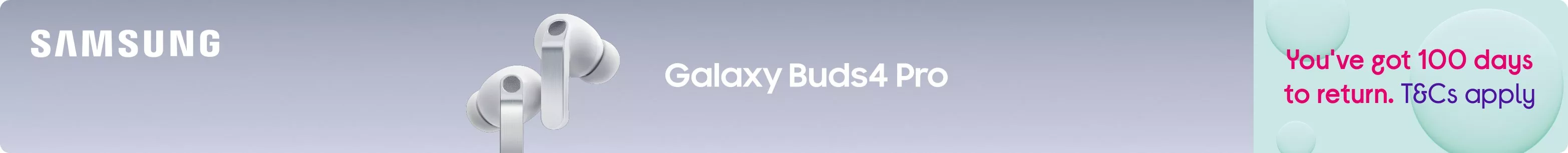 Samsung Galaxy Buds4 Pro.