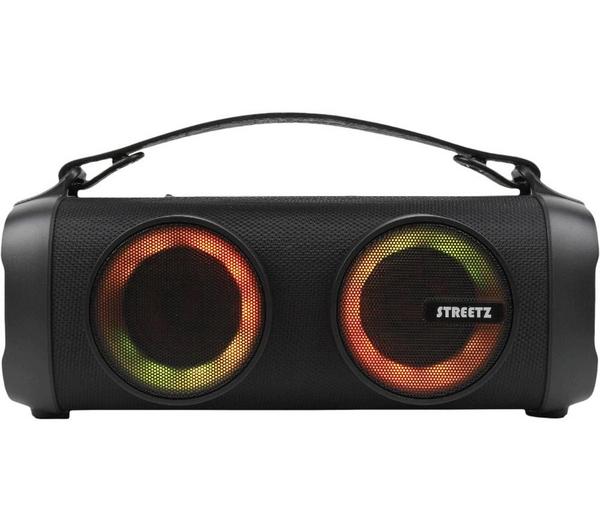 STREETZ B-100 Boombox Bluetooth Speaker - Black