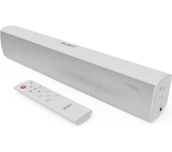 MAJORITY Bowfell 2.1 Compact Sound Bar - White