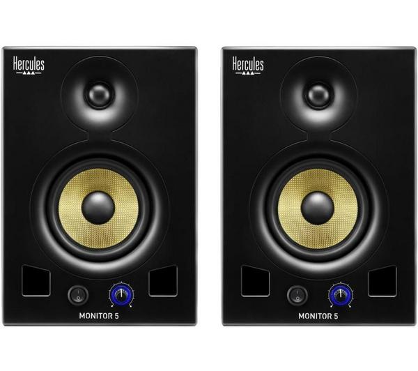 HERCULES DJ Monitor 5 Speakers - Black