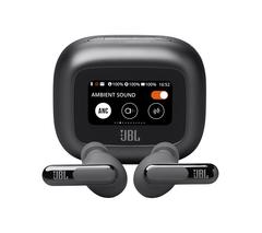 JBL Live Beam 3 Wireless Bluetooth Noise-Cancelling Earbuds - Black