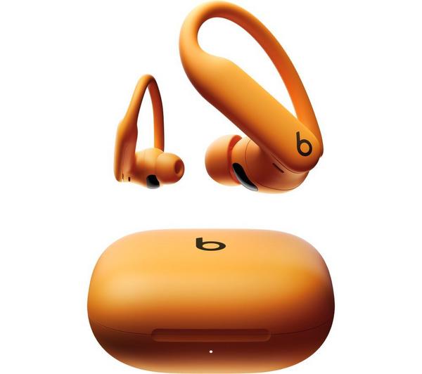 BEATS Powerbeats Pro 2 Wireless Bluetooth Noise-Cancelling Sports Earbuds - Electric Orange