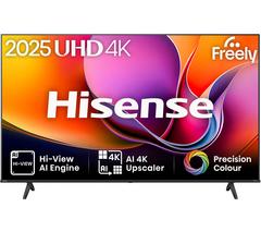HISENSE A6Q 50" LED 4K HDR Smart TV with Freely - 50A6QTUK