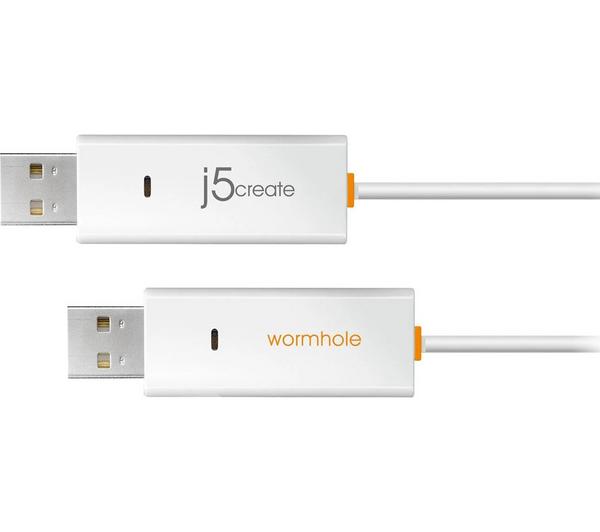 J5CREATE Wormhole Switch JUC400-N USB to USB Transfer Cable
