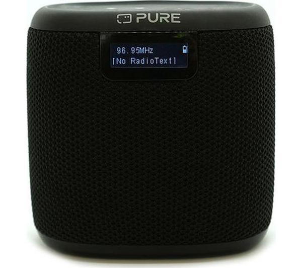 PURE Woodland Mini Portable Bluetooth Speaker - Black