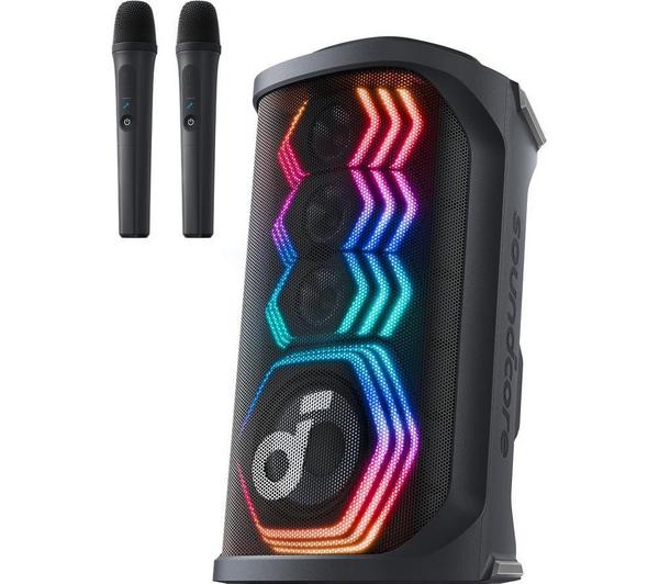 SOUNDCORE Rave 3S Wireless Megasound Party Hi-Fi System - Black