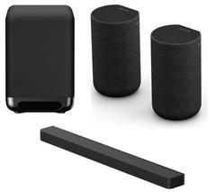 SONY BRAVIA Theatre Bar 8 Sound Bar with Dolby Atmos, Wireless Subwoofer & Wireless Rear Speaker Kit Bundle