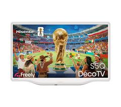 HISENSE Deco 32S5QTUK 32" Smart Full HD HDR LED TV with Freely - White