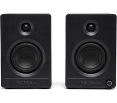 VICTROLA Tempo VPS-400 Bluetooth Bookshelf Speakers - Black