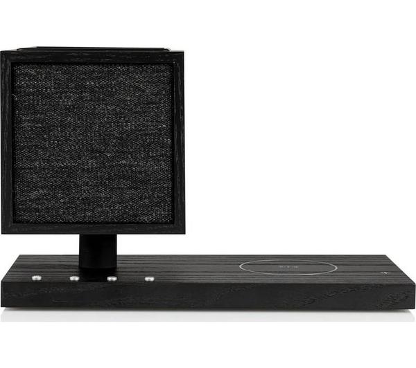 TIVOLI Revive Bluetooth Speaker with Wireless Charging Pad & LED Lamp - Black
