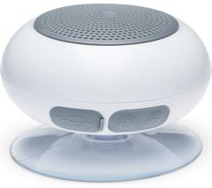 RED5 Portable Bluetooth Light Up Shower Speaker - White